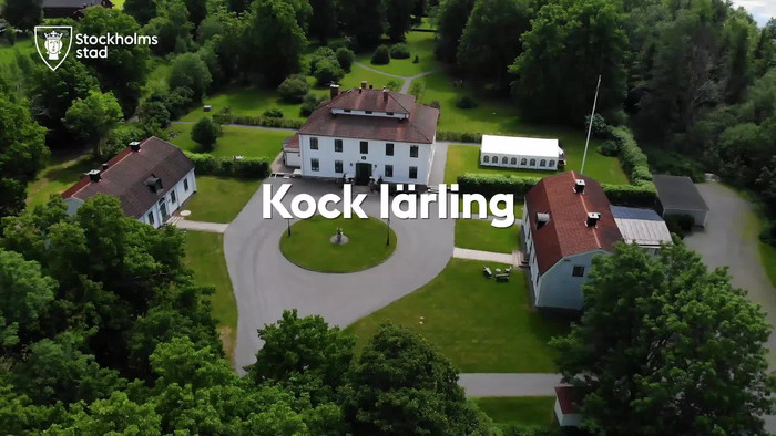 Film från Noors slott om att vara kocklärling