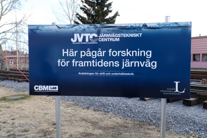 Här pågår Jjärnvägsforskning