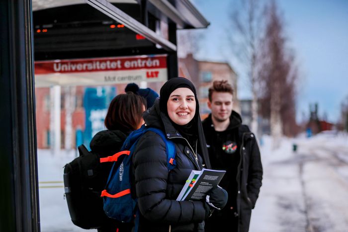 Student på Luleå tekniska universitet