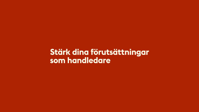 Film som berättar om handledarutbildningen